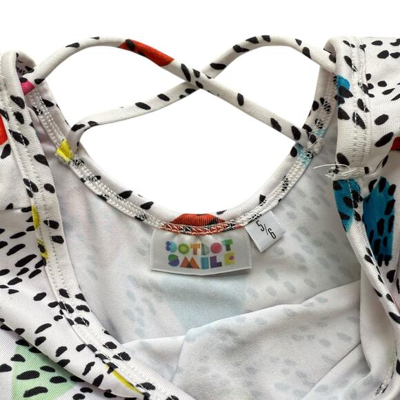 Dot Dot Smile Hearts Ballerina Dress Size 5/6 - Picture 4 of 4